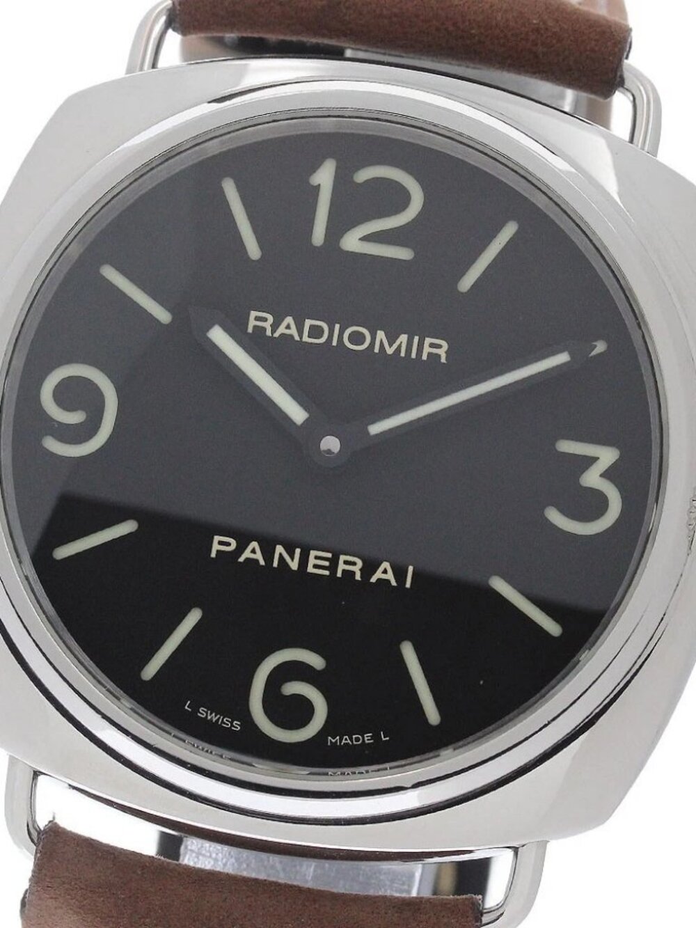 PANERAI Radiomir base PAM00210 black Dial Hand Winding Men's Watch_973206